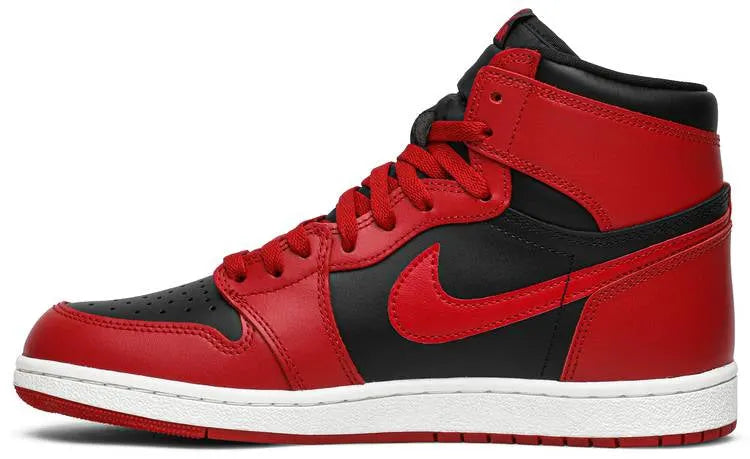 Air Jordan 1 Sneakers: 1 Ultimate Premium Retro High OG Bred Edition