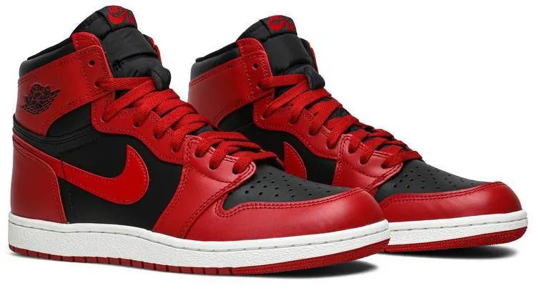Air Jordan 1 Sneakers: 1 Ultimate Premium Retro High OG Bred Edition