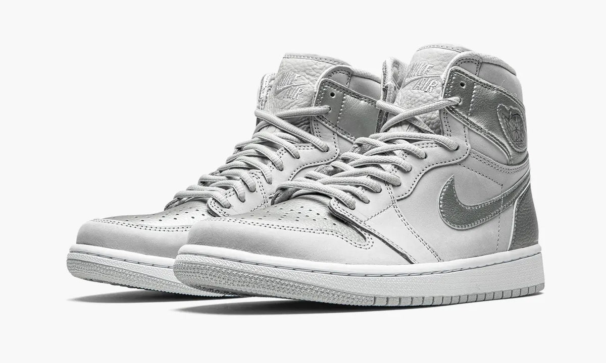 Air Jordan 1 High Retro Japan Neutral Grey 1st Class Luxury Sneakers