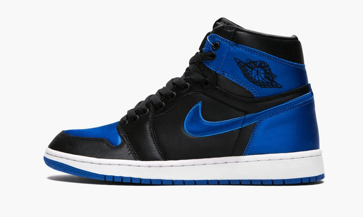 Air Jordan 1 Satin Royal: Premium 2023 Luxury Edition High-Top Sneakers