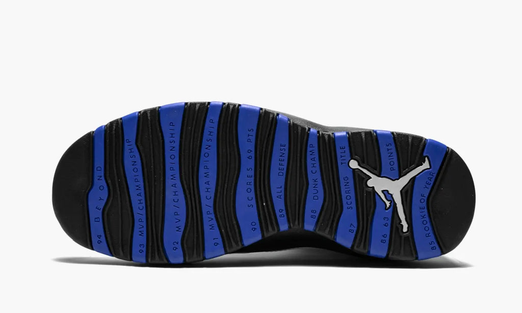 Air Jordan 10 sneakers: 1995 Premium Orlando Retro Basketball Shoes