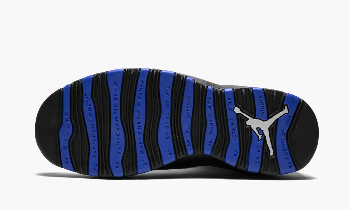 Air Jordan 10 sneakers: 1995 Premium Orlando Retro Basketball Shoes