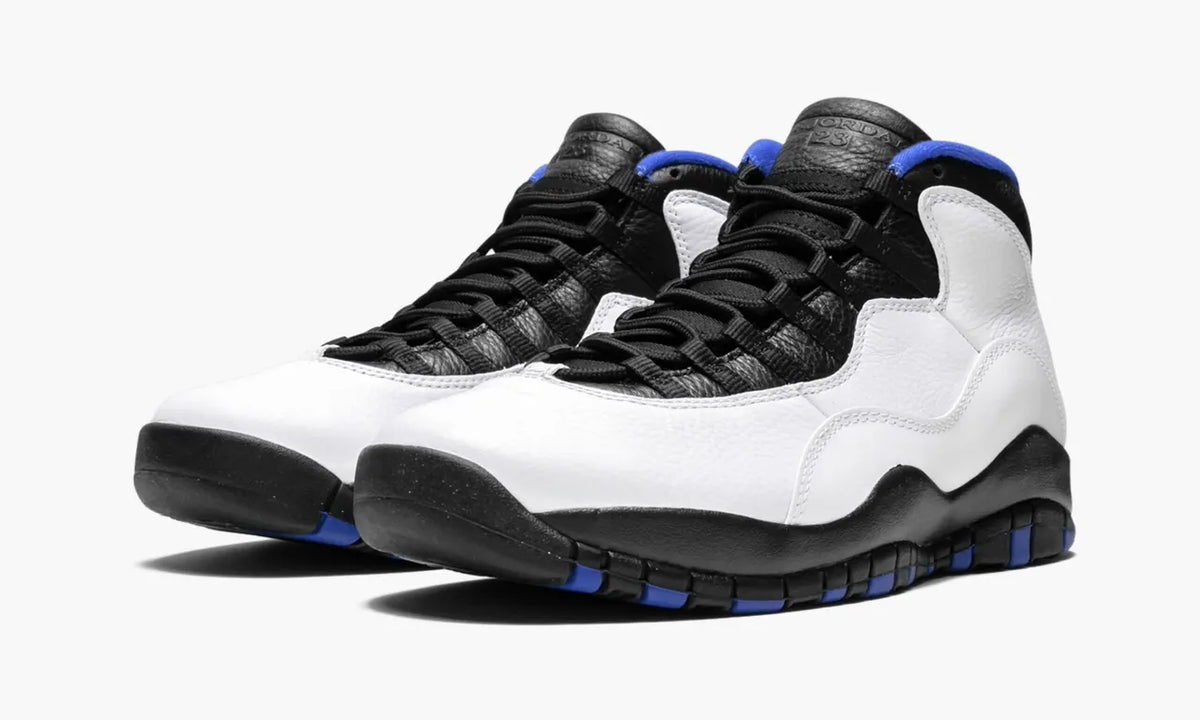 Air Jordan 10 sneakers: 1995 Premium Orlando Retro Basketball Shoes