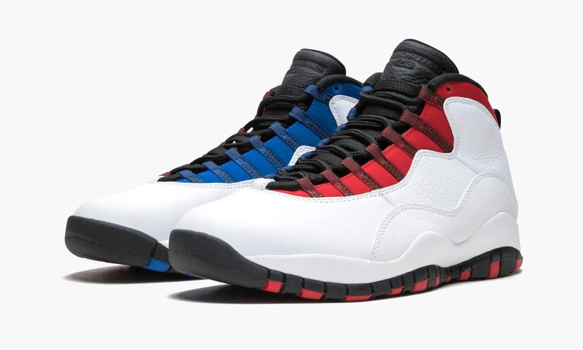 Air Jordan 10 Sneakers: Premium 2024 White and Red Luxury Basketball Edition