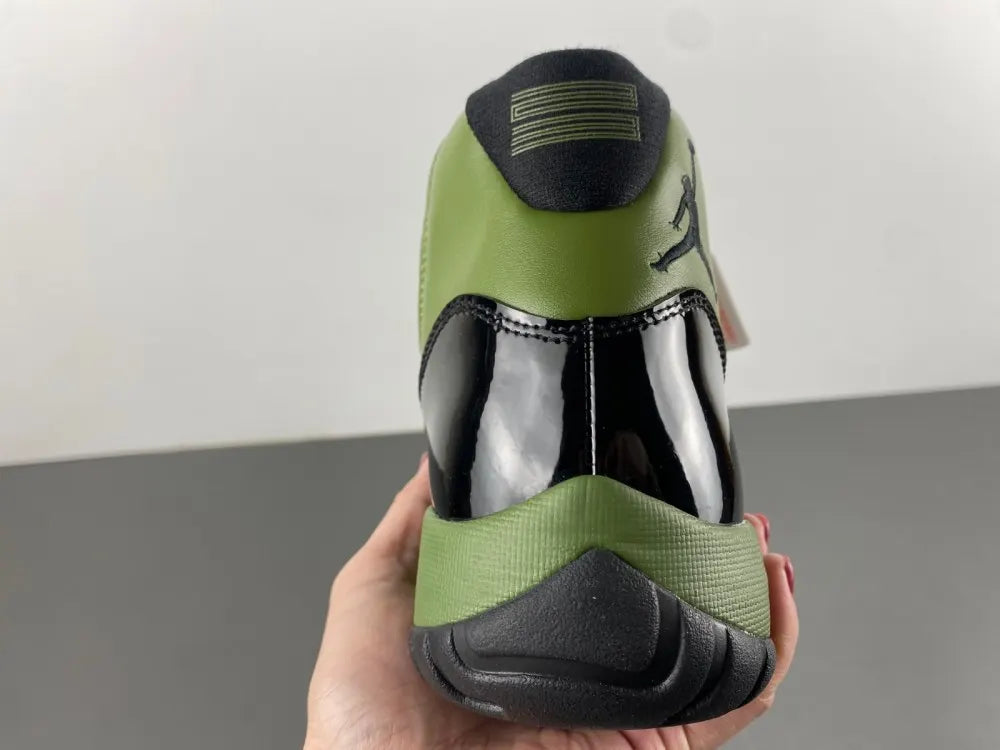 retro Air Jordan 11 Olive Green - Hình 7