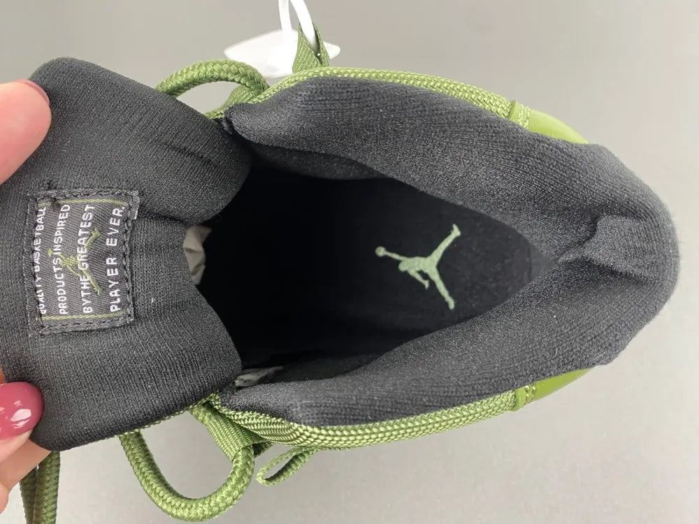retro Air Jordan 11 Olive Green - Hình 9