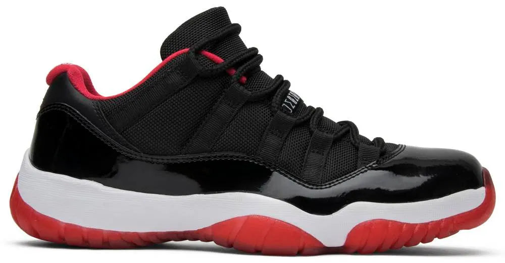 Jordan 11 Retro Low Black Red