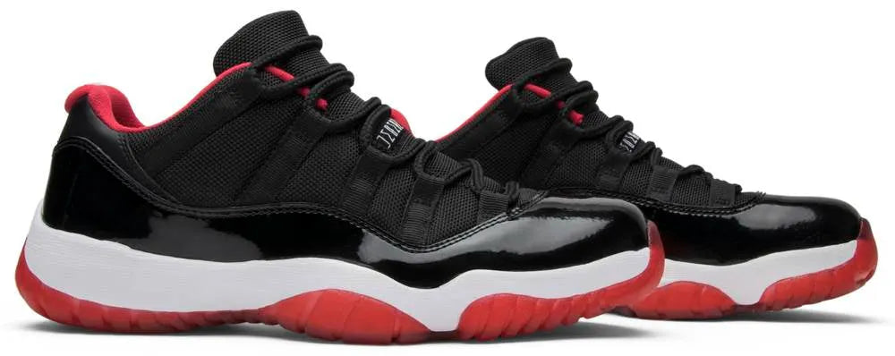 Jordan 11 Retro Low Black Red - Hình 3