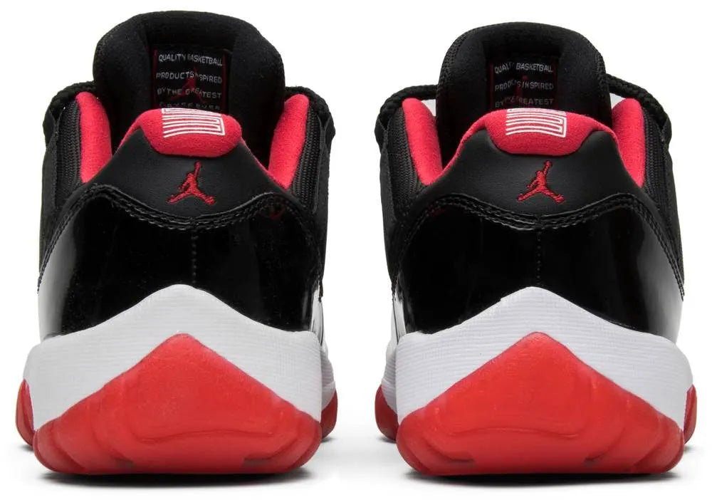 Jordan 11 Retro Low Black Red - Hình 4