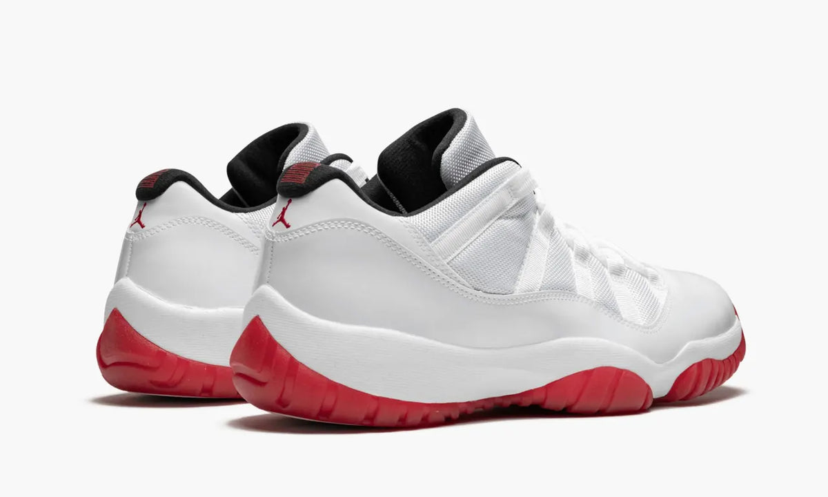 Air Jordan 11 Retro Low White Red - Hình 4