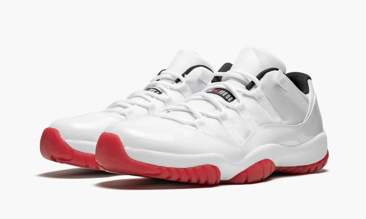 Air Jordan 11 Retro Low White Red - Hình 3