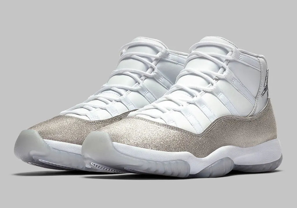 Jordan 11 White Silver - Hình 2