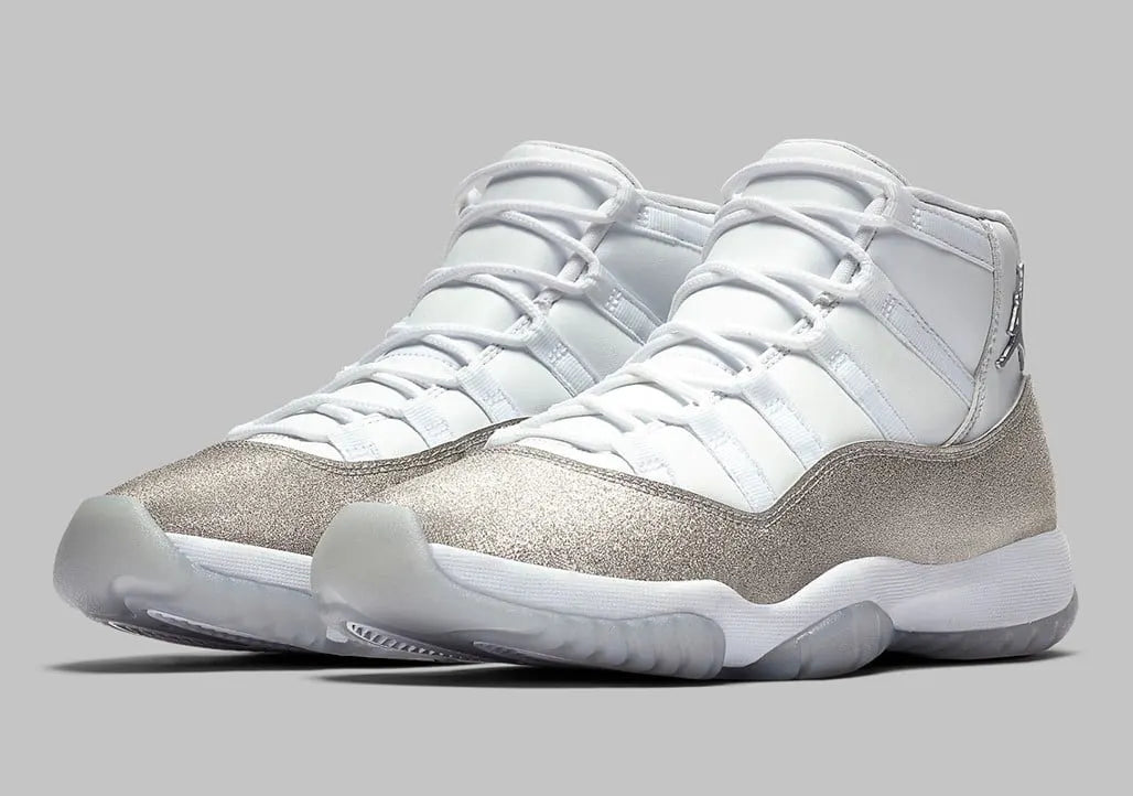 Jordan 11 White Silver - Hình 2