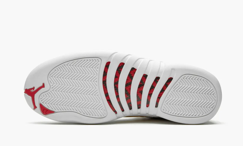retro Air Jordan 12 White/Red - Hình 2