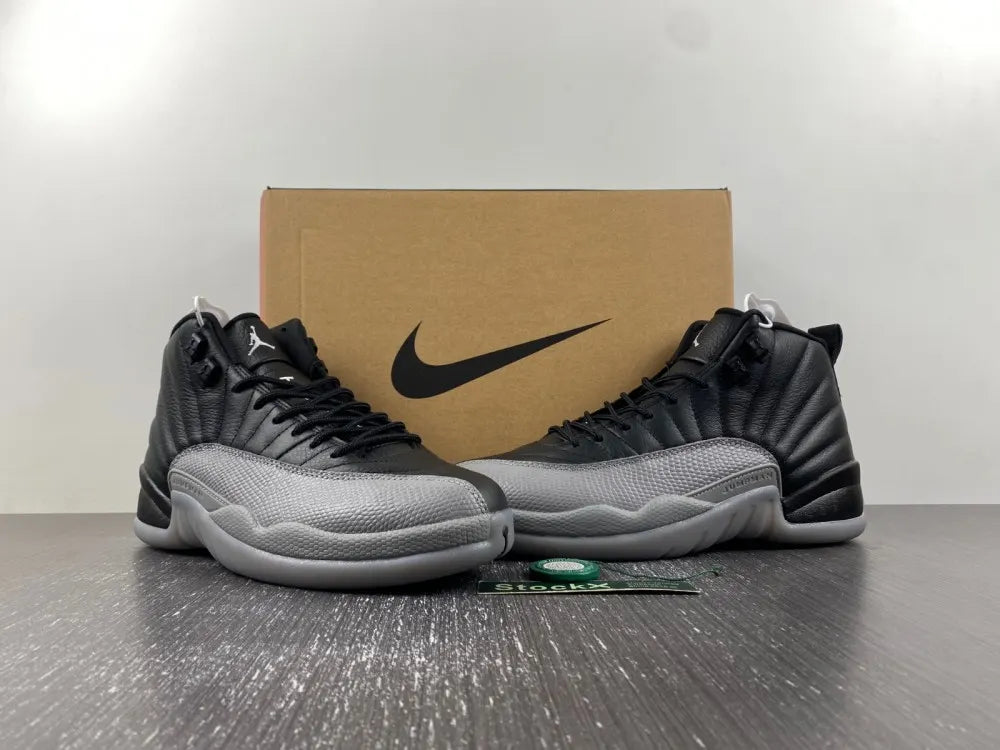 Air Jordan 12 Retro Black/Grey - Hình 13