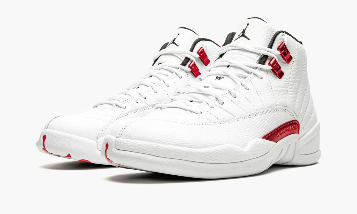 Air Jordan 12 Retro White Red iconic - Hình 4