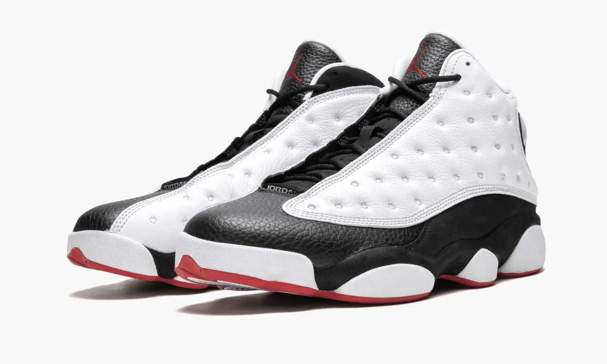 retro high Air Jordan 13 White Black Red