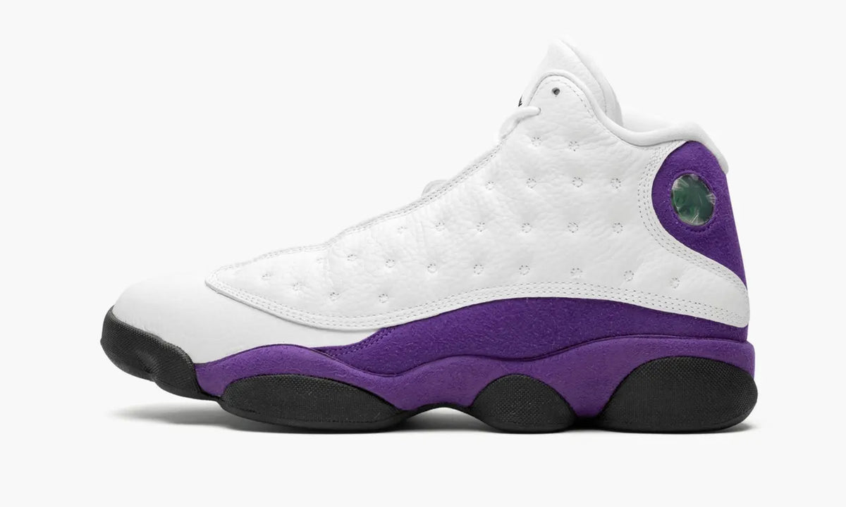 premium Air Jordan 13 White Purple - Hình 3