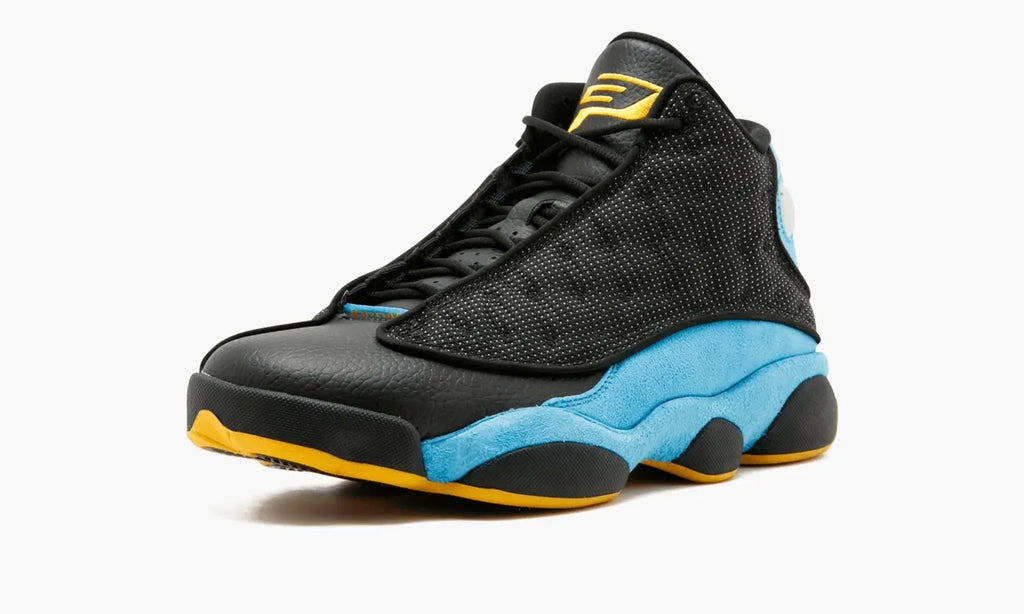 retro Air Jordan 13 Black Blue - Hình 5