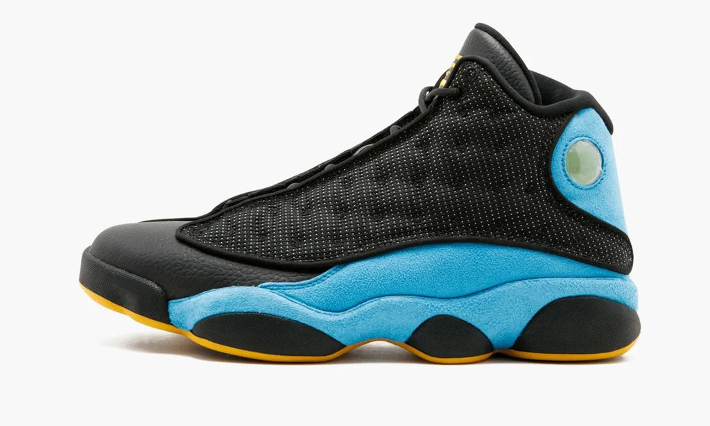 retro Air Jordan 13 Black Blue - Hình 2