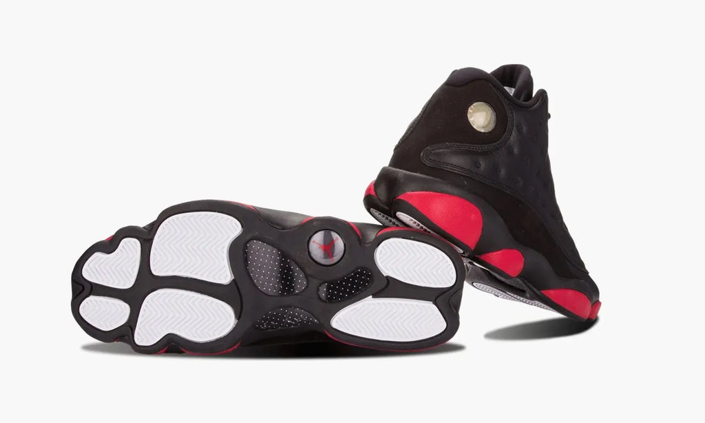 iconic Air Jordan 13 Retro Black Red - Hình 4
