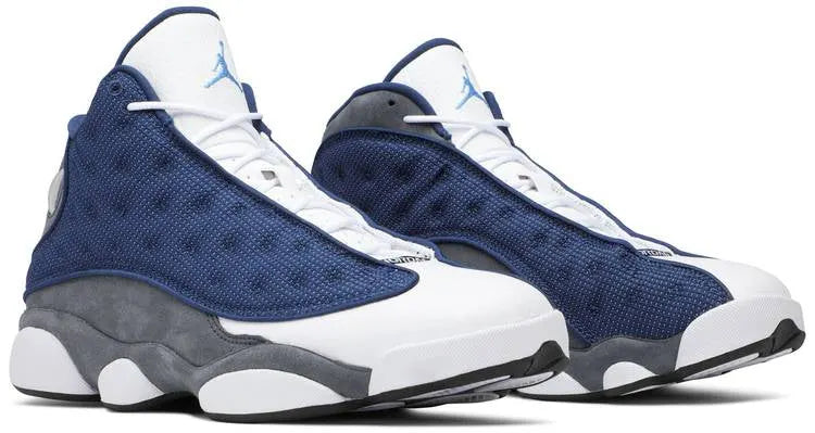 navy Air Jordan 13 Brave Blue - Hình 3