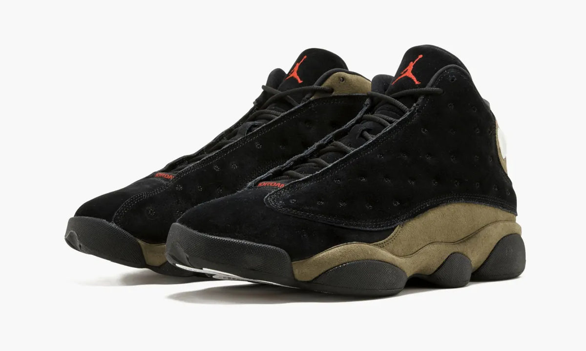 premium Jordan 13 Retro Black Olive - Hình 3