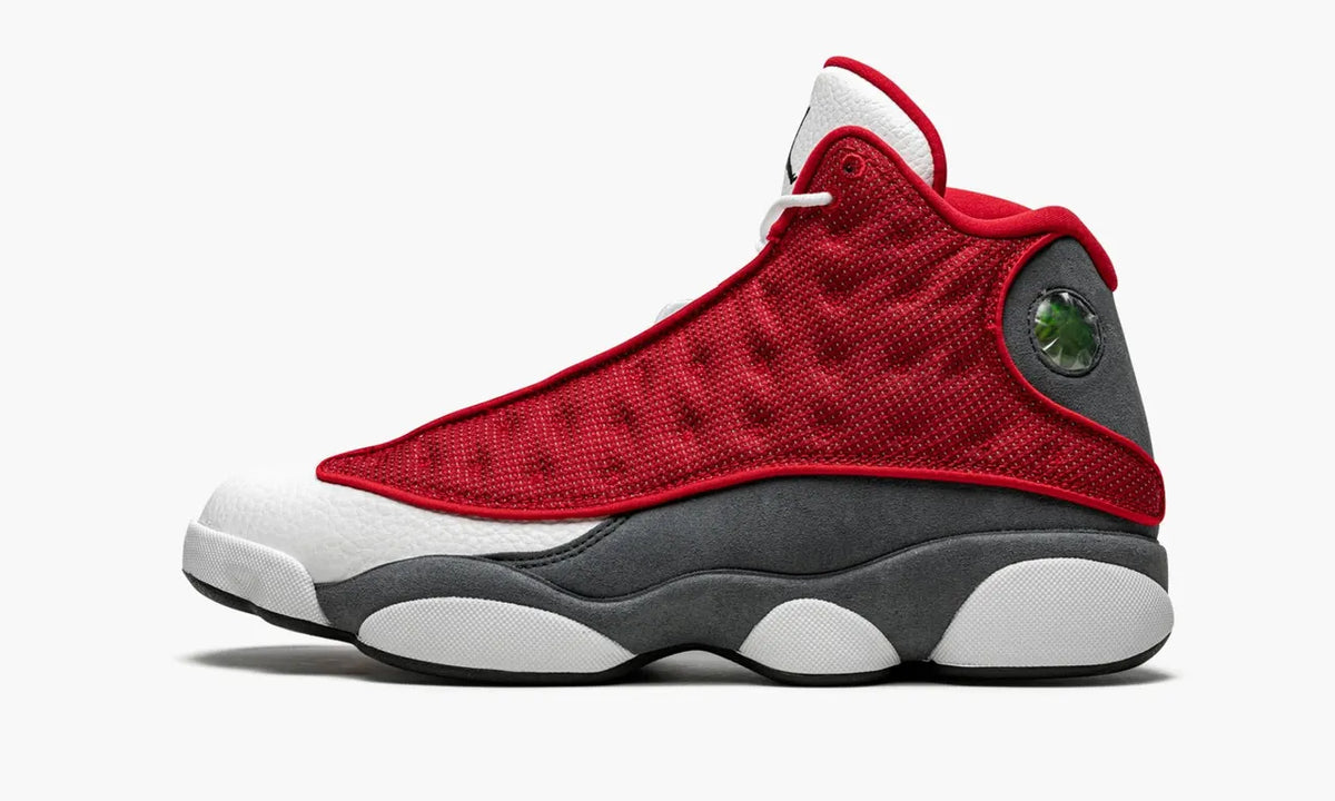 high Air Jordan 13 Retro White Red - Hình 3