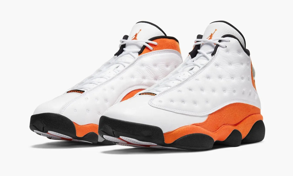 Jordan 13 Retro White/Orange - Hình 3