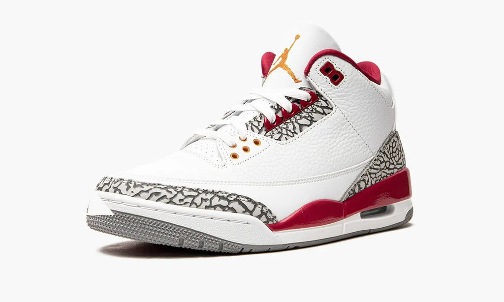 iconic Jordan 3 Retro White Red - Hình 5