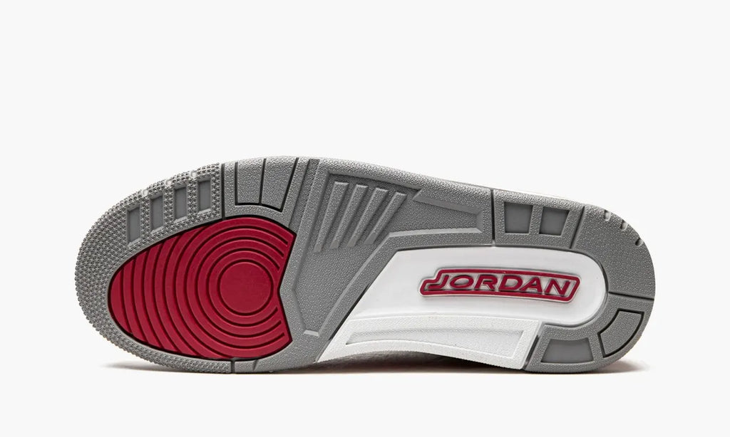 iconic Jordan 3 Retro White Red - Hình 6