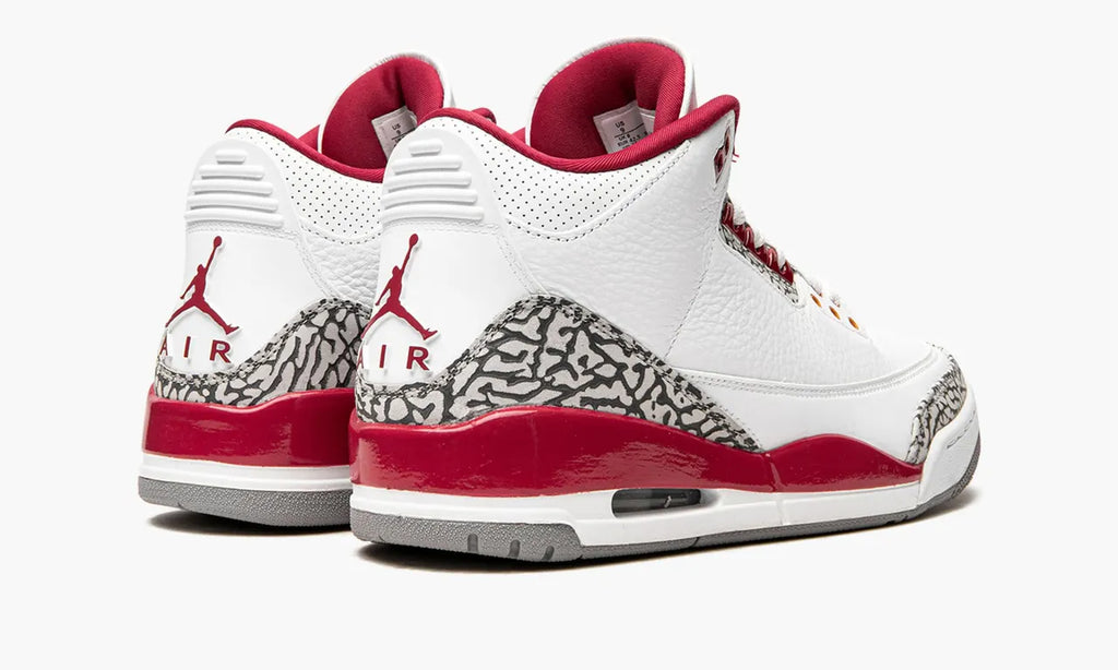 Air Jordan 3 White Maroon - Hình 5