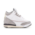 Jordan 3 Retro Toddler White Grey
