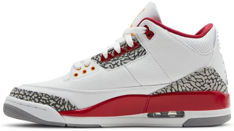 Air Jordan 3 White Fire Red - Hình 2