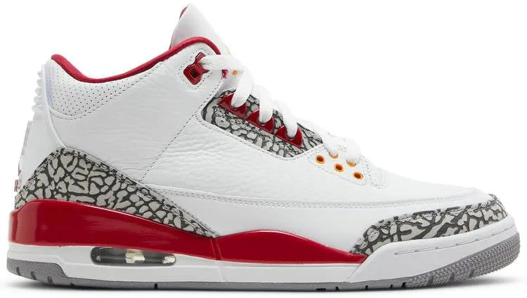 Air Jordan 3 White Fire Red