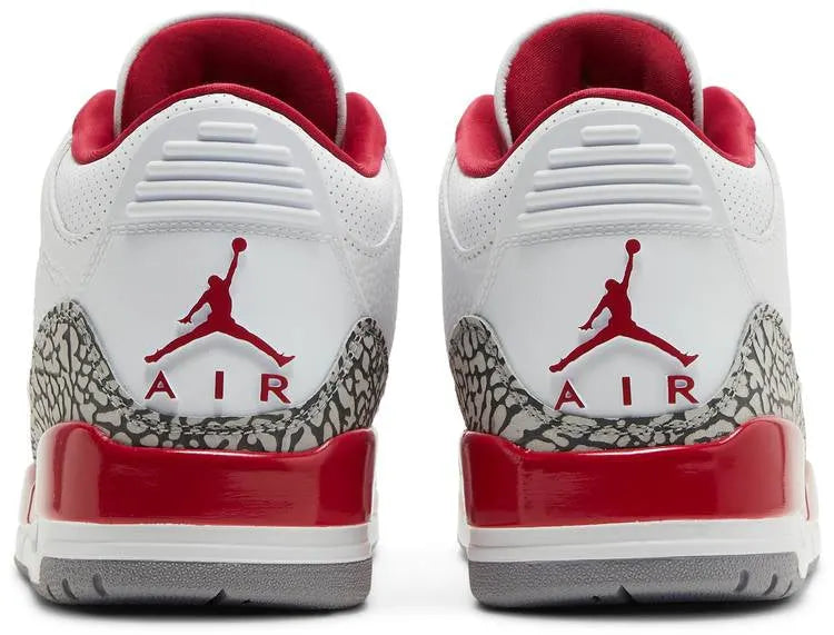 Air Jordan 3 White Fire Red - Hình 4