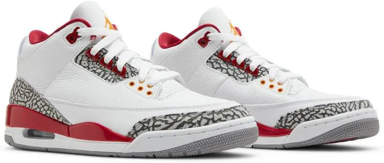 Air Jordan 3 White Fire Red - Hình 3