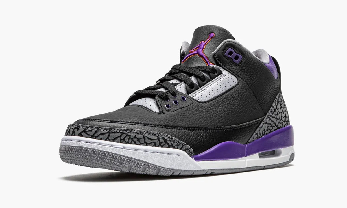 Air Jordan 3 Black Purple - Hình 5