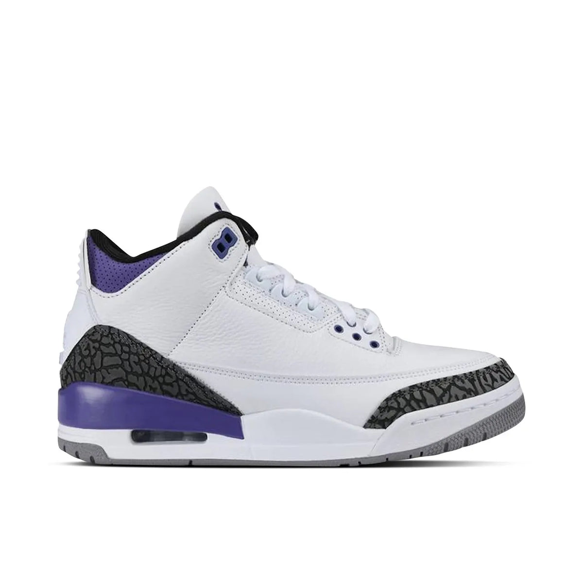 Air Jordan 3 White Violet