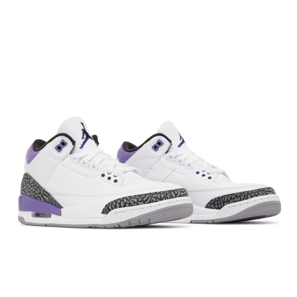 Air Jordan 3 White Violet - Hình 8