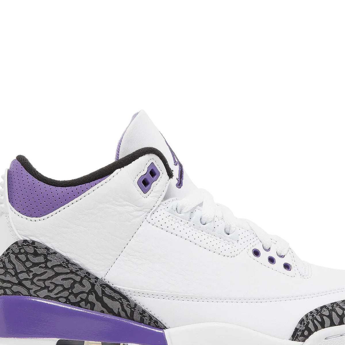 Air Jordan 3 White Violet - Hình 2