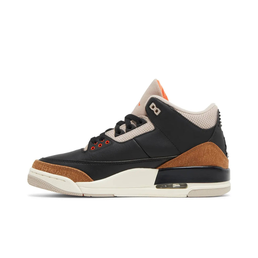 retro premium Air Jordan 3 Black Gold - Hình 3
