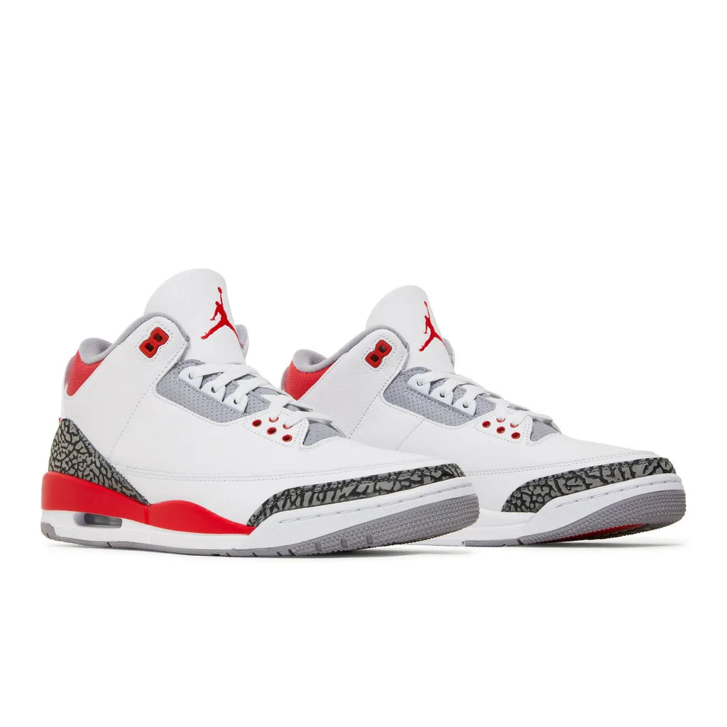 nike Jordan 3 Retro White Red - Hình 8