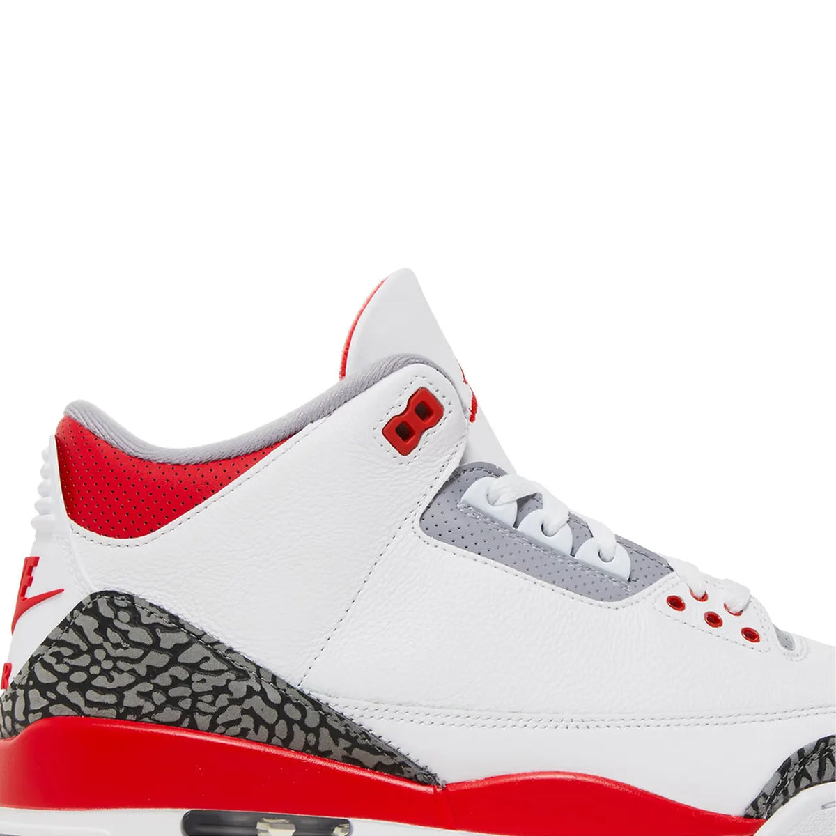 nike Jordan 3 Retro White Red - Hình 2