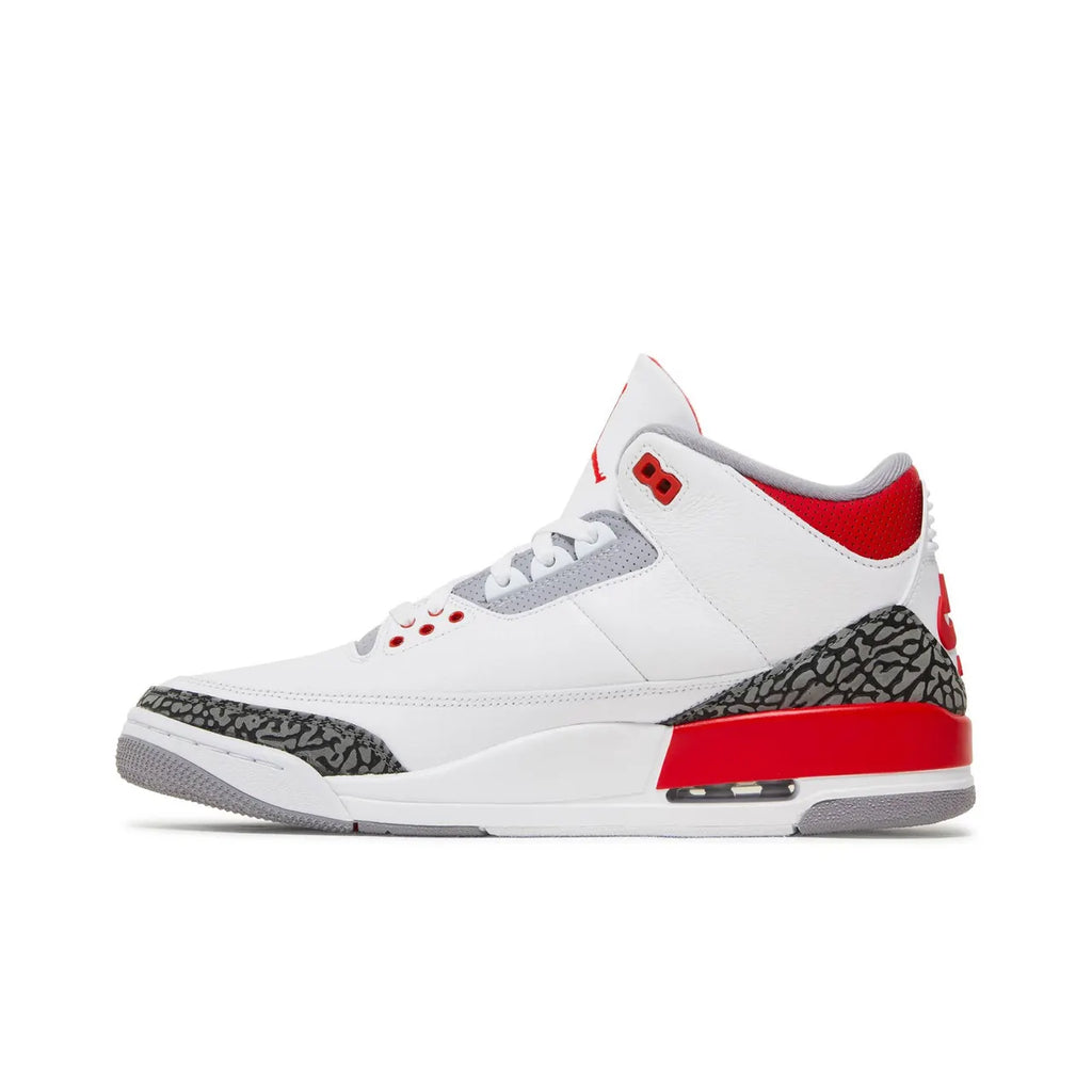 nike Jordan 3 Retro White Red - Hình 3