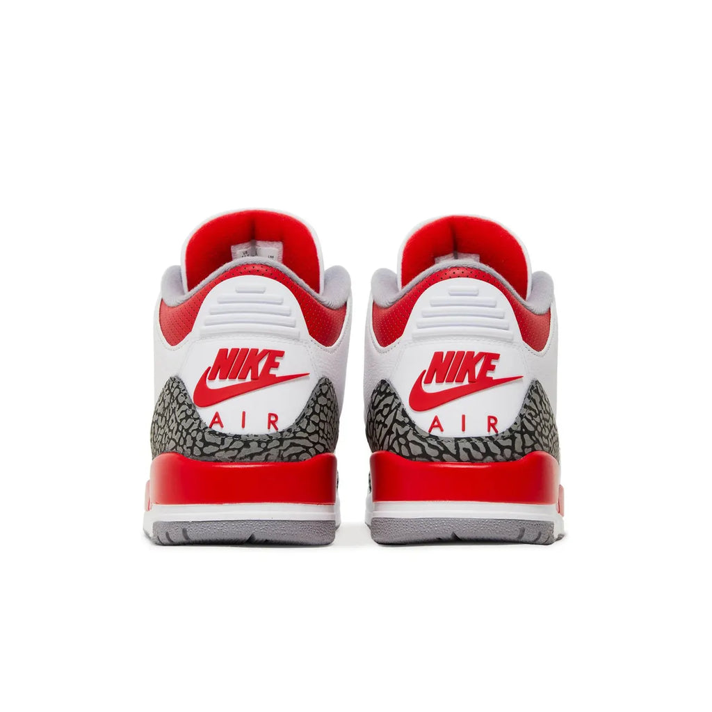nike Jordan 3 Retro White Red - Hình 6