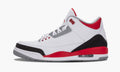classic Air Jordan 3 Retro White Fire Red