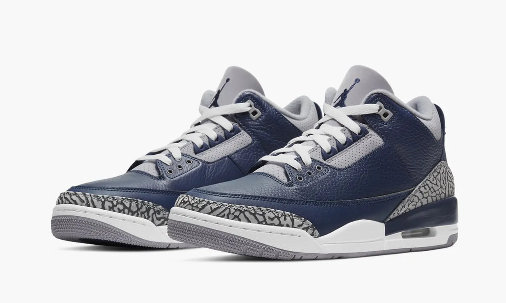 retro Air Jordan 3 Navy - Hình 3