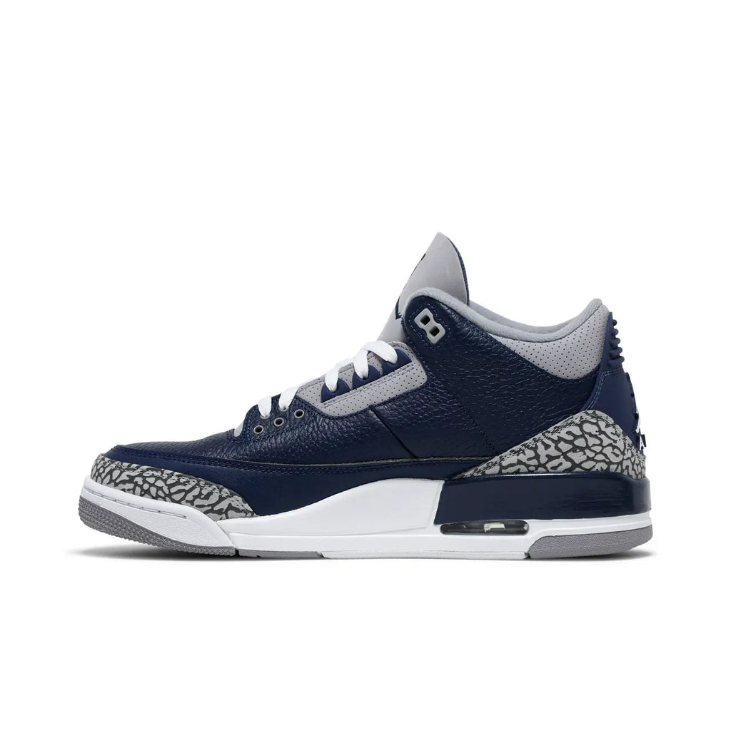 premium Air Jordan 3 Midnight Navy - Hình 3