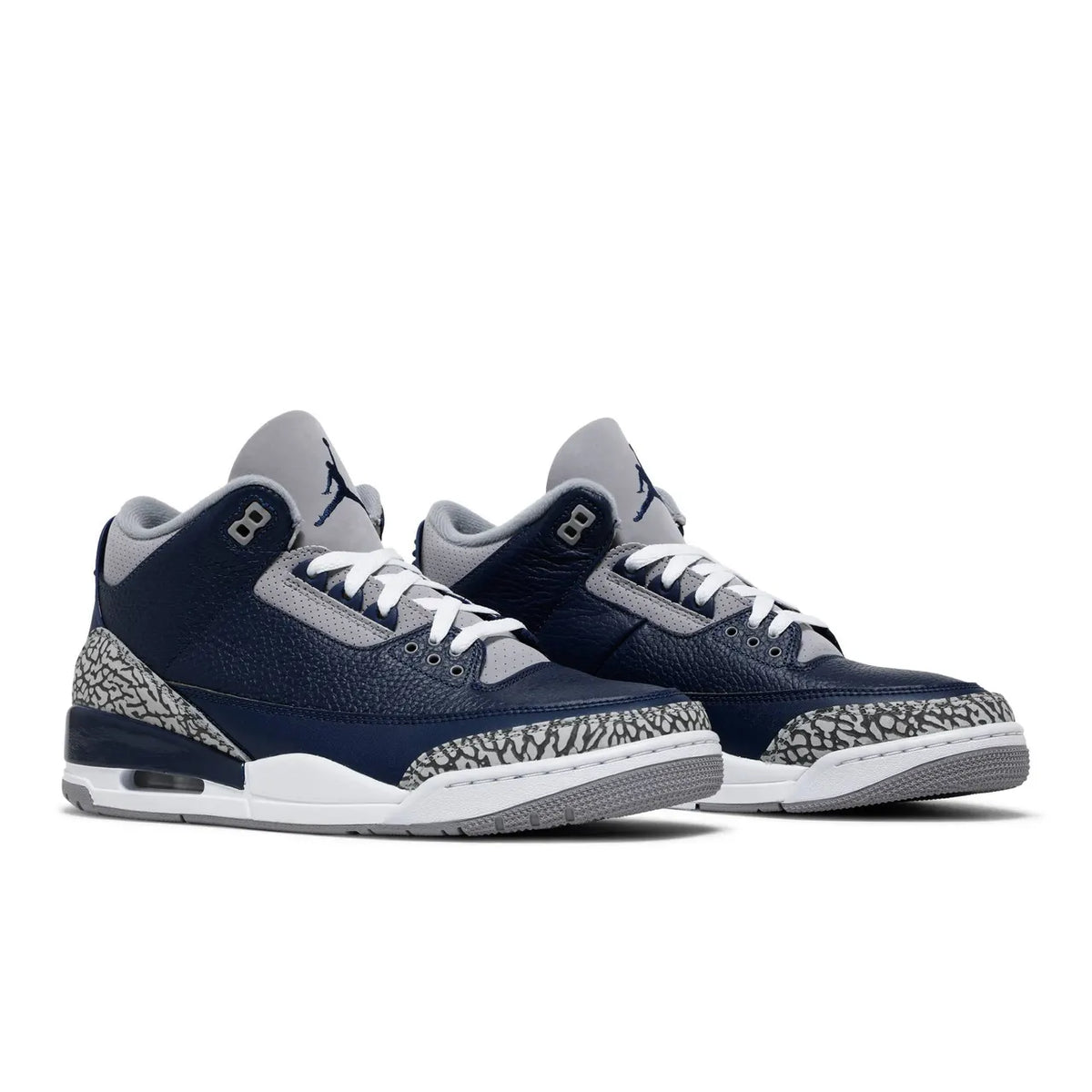 premium Air Jordan 3 Midnight Navy - Hình 8